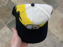 Load image into Gallery viewer, Vintage Pittsburgh Steelers Logo Athletic Splash Snapback Football Hat