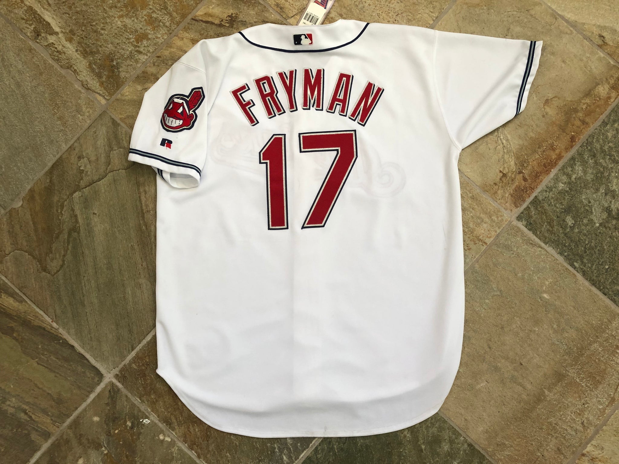 Vintage Cleveland Indians Travis Fryman Russell Athletic Baseball Jers –  Stuck In The 90s Sports