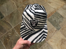 Load image into Gallery viewer, Vintage Oakland Raiders Zubaz AJD Snapback Football Hat