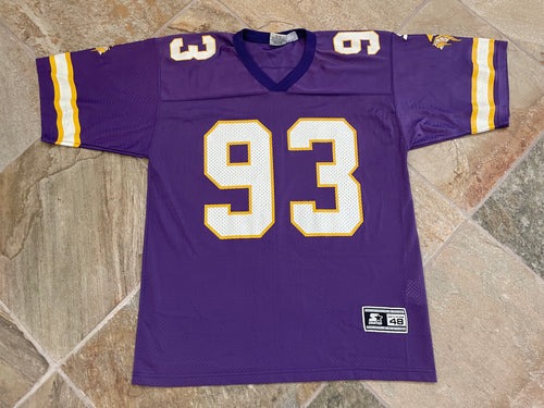 Vintage Minnesota Vikings John Randle Starter Football Jersey, Size 48, Large