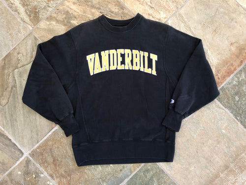 Vintage Vanderbilt Commodores Champion College Sweatshirt, Size Small