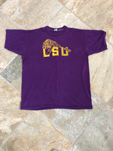 Load image into Gallery viewer, Vintage LSU Tigers Russell Athletic College Tshirt, Size Adult Xl