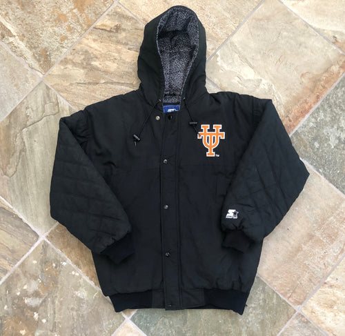 Vintage University of Texas Longhorns Starter Parka College Jacket, Size Large