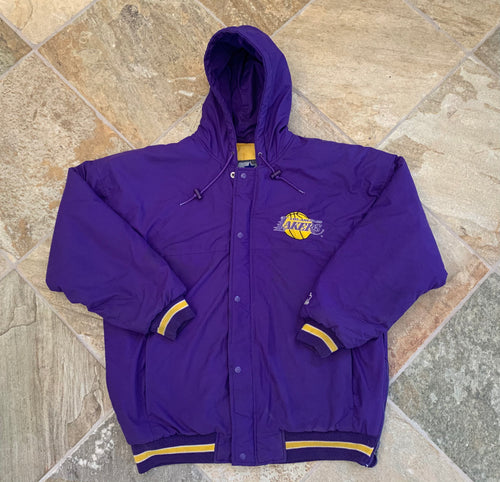 Vintage Los Angeles Lakers Starter Parka Basketball Jacket, Size XL