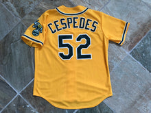 Load image into Gallery viewer, Vintage Oakland Athletics Yoenis Céspedes Majestic Baseball Jersey, Size Large