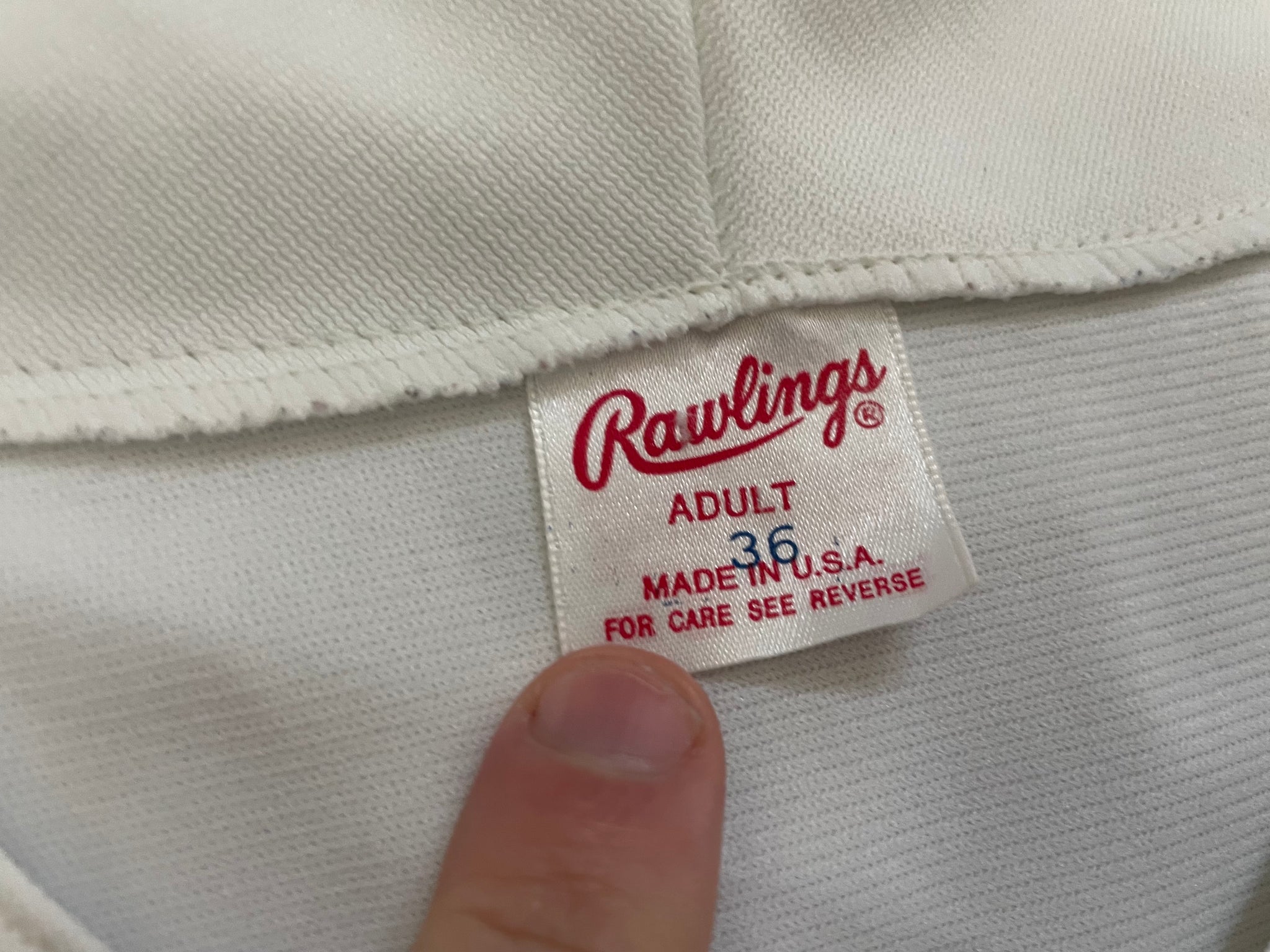 Vintage Rawlings Adult 36 Baltimore Orioles Baseball Jersey Sewn MLB Made  In USA