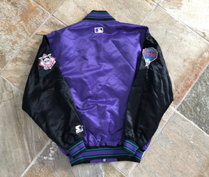 Vintage Arizona Diamondbacks Starter Satin Baseball Jacket, Size Large