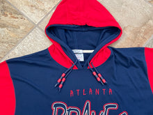 Load image into Gallery viewer, Vintage Atlanta Braves Starter Double Hooded Baseball TShirt, Size Large