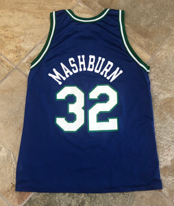 Vintage Dallas Mavericks Jamal Mashburn Champion Basketball Jersey, Size 44, Large