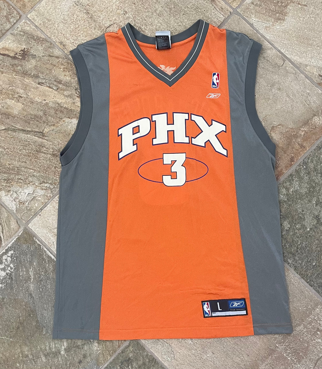 Vintage Phoenix Suns Jason Richardson Reebok Basketball Jersey, Size Large