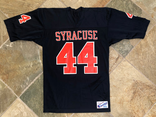 Vintage Syracuse Orangemen Champion College Football Jersey, Size Large