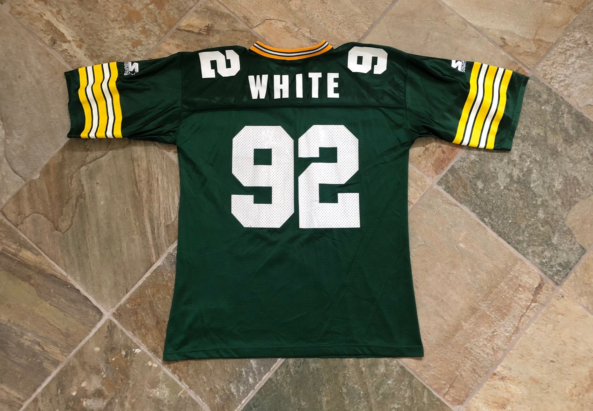 Vintage Green Bay Packers Reggie White Jersey T Shirt Size 