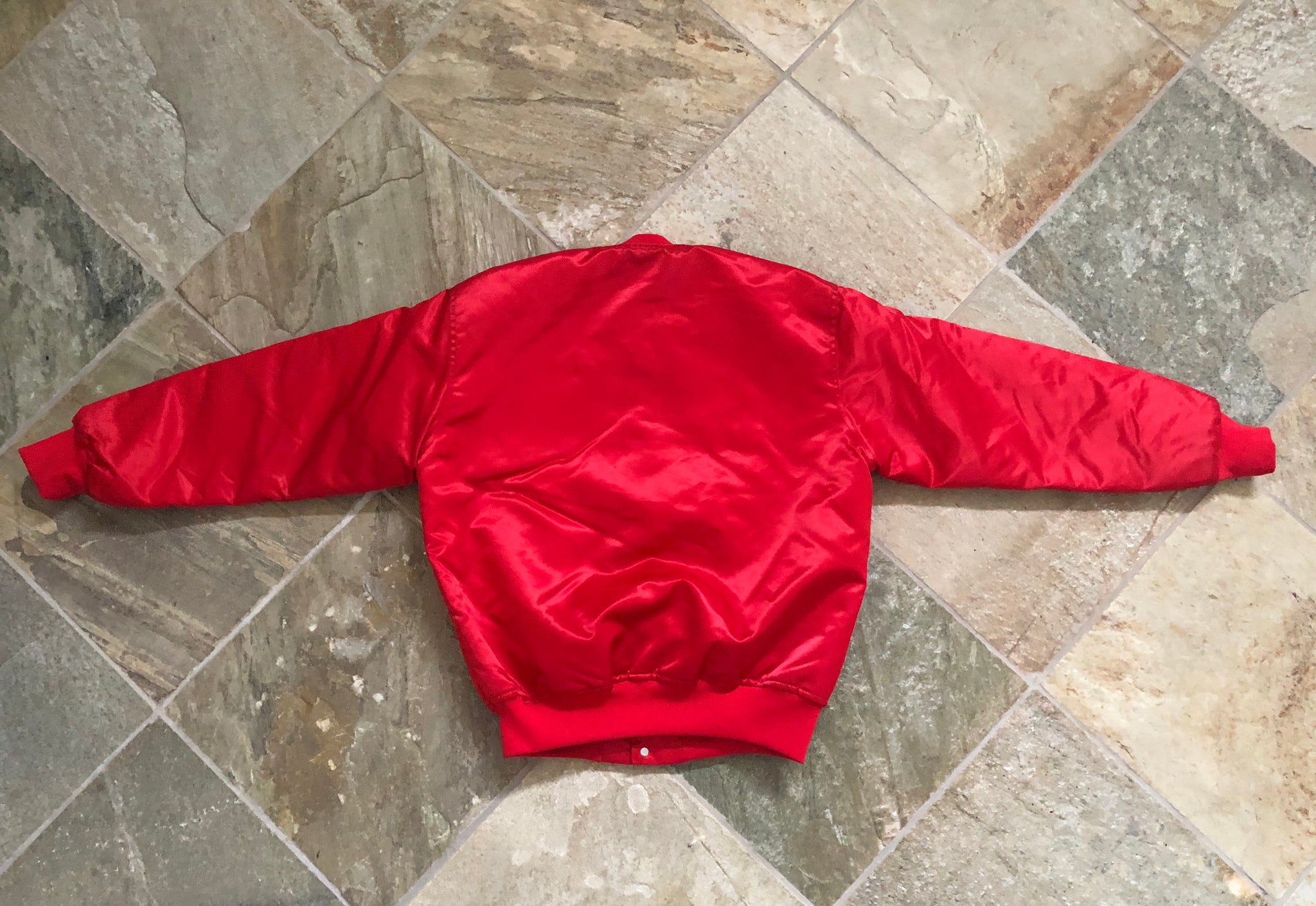 Buffalo Bills Blue and Red Satin Jacket