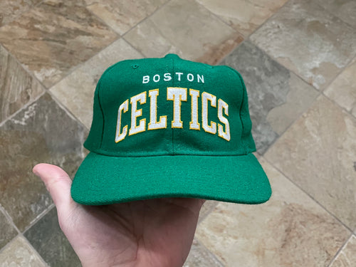 Vintage Boston Celtics Starter Arch Snapback Basketball Hat