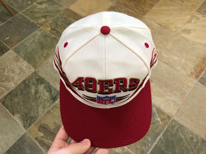 Vintage San Francisco 49ers Logo Athletic Diamond Snapback Football Hat