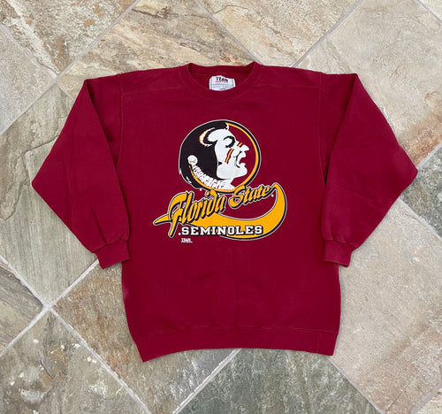 Vintage Florida State Seminoles Team Edition College Sweatshirt, Size Large