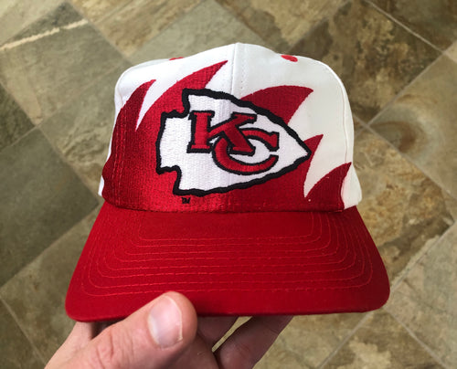 Vintage Kansas City Chiefs Logo 7 Splash Snapback Football Hat