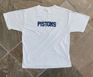 Vintage Detroit Pistons Isiah Thomas Converse Basketball Tshirt, Size XL