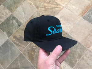 Vintage San Jose Sharks Sports Specialties Script SnapBack Hockey Hat