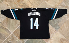 Load image into Gallery viewer, Vintage San Jose Sharks Jonathan Cheechoo CCM Hockey Jersey, Size XXL