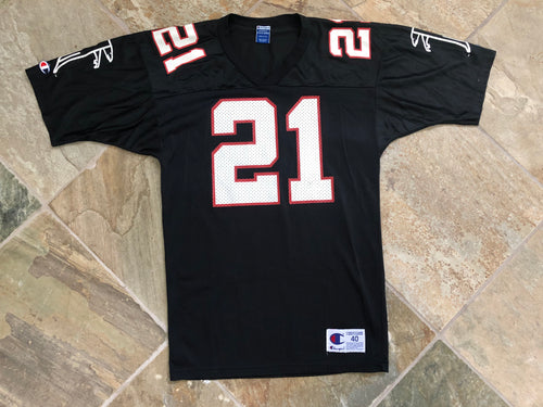 Vintage Atlanta Falcons Eric Metcalf Champion Football Jersey, size 40, Medium