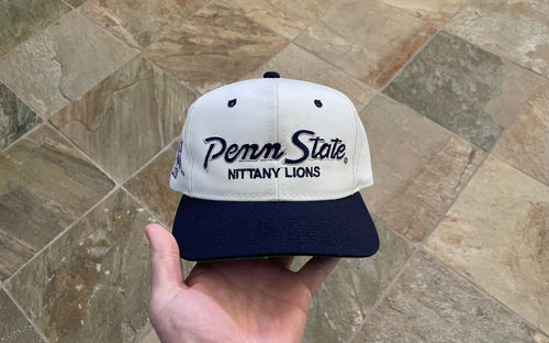 Vintage Penn State Nittany Lions Sports Specialties Script Snapback College Hat