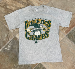 Vintage Oakland Athletics Starter Baseball Tshirt, Size Medium