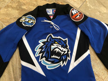 Load image into Gallery viewer, Bridgeport Sound Tigers AHL Reebok Youth Hockey Jersey, Size Small/Medium, 8-10
