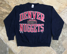 Load image into Gallery viewer, Vintage Denver Nuggets Logo 7 Basketball Sweatshirt, Size Large