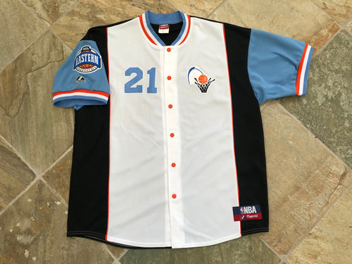 Vintage Cleveland Cavaliers Darius Miles Majestic Shooting Shirt, Basketball Jersey, Size XL