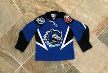 Load image into Gallery viewer, Bridgeport Sound Tigers AHL Reebok Youth Hockey Jersey, Size Small/Medium, 8-10