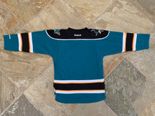 Load image into Gallery viewer, San Jose Sharks Reebok Hockey Jersey, Size Youth Small/Medium