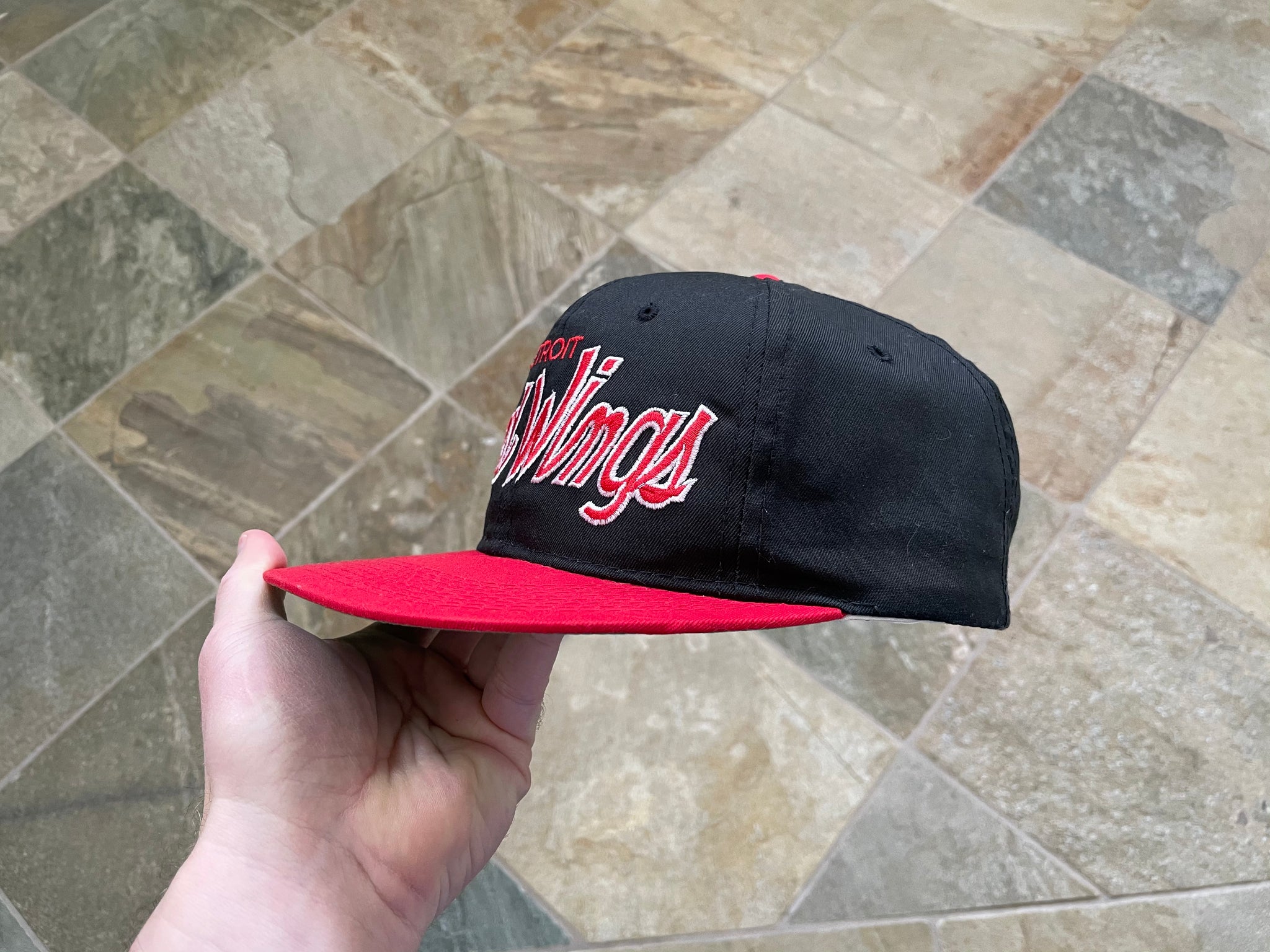 NHL Detroit Red Wings Sports Specialties Hat - Vintage Snapback Warehouse %
