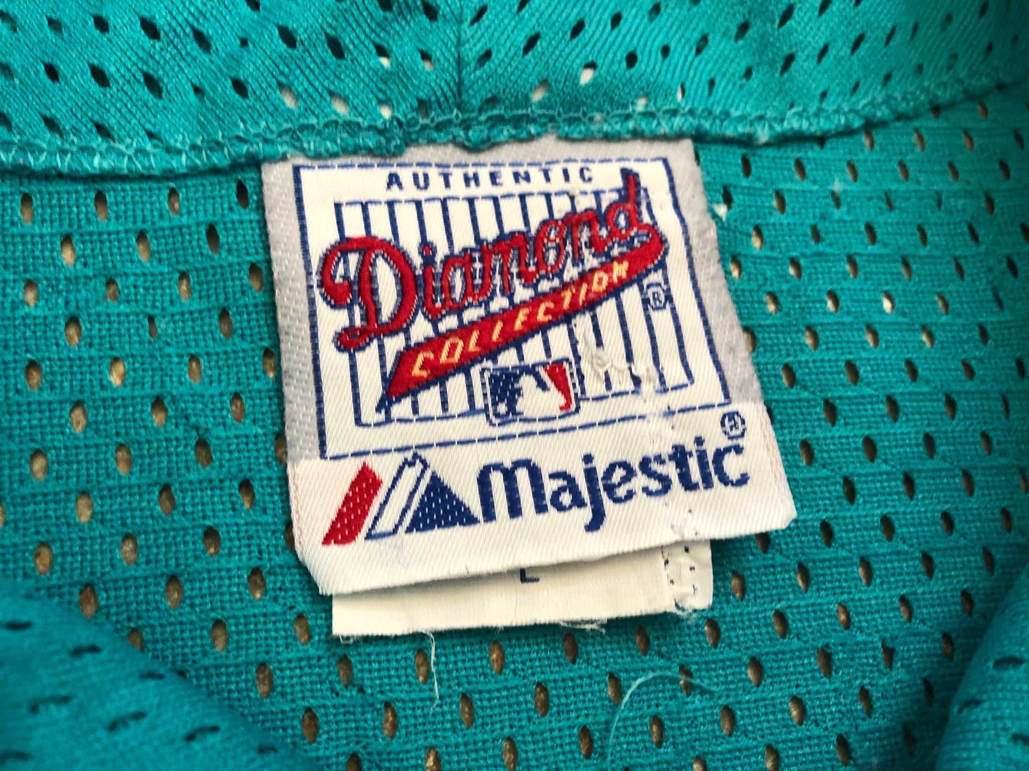 Authentic Miami Marlins Vintage Majestic MLB Baseball Stitched Jersey  Florida
