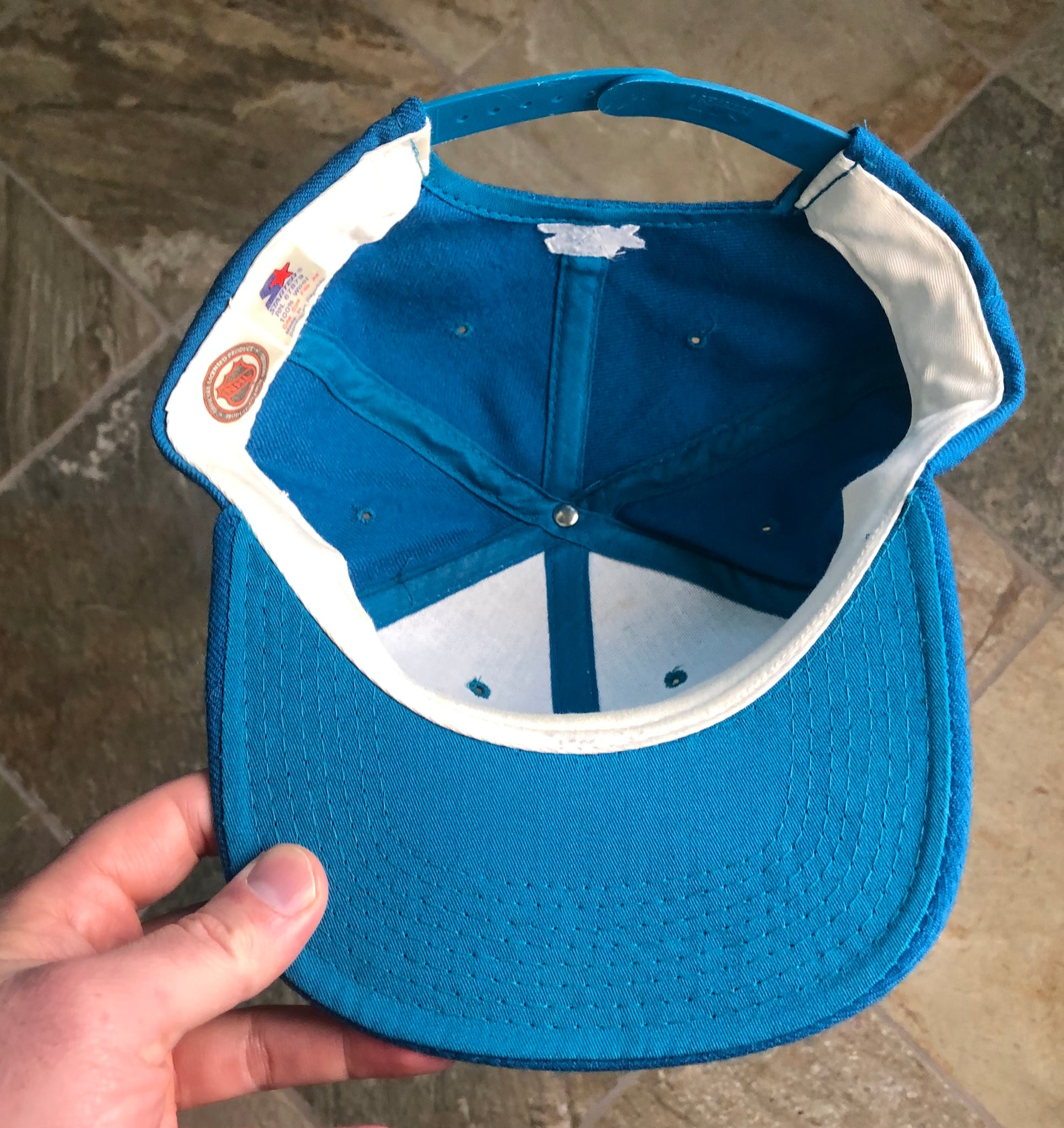 Vintage San Jose Sharks Starter Snapback Hockey Hat – Stuck In The