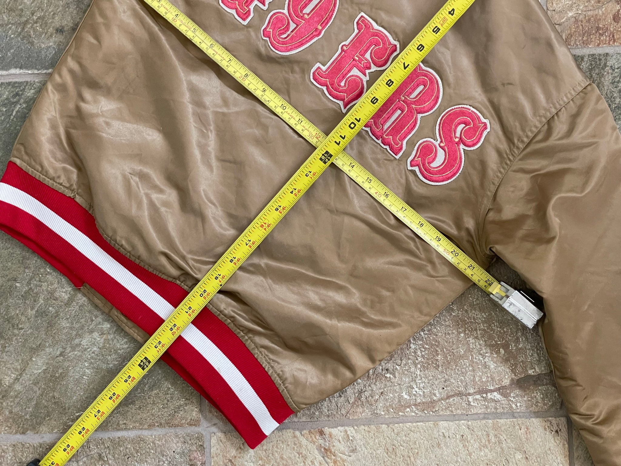 Vintage San Francisco 49ers Starter Satin Football Jacket, Size Small –  Stuck In The 90s Sports