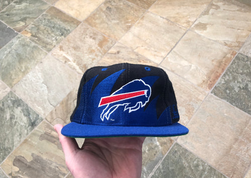 Vintage Buffalo Bills Logo Athletic Sharktooth Snapback Football Hat