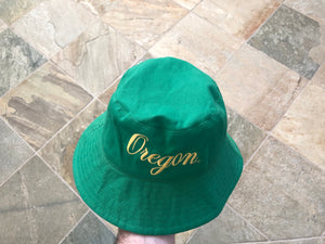 Vintage Oregon Ducks Script Bucket College Hat