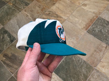 Load image into Gallery viewer, Vintage Miami Dolphins Logo Athletic Sharktooth Snapback Football Hat