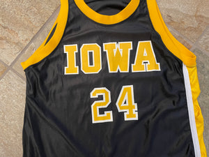 Vintage Iowa Hawkeyes Game Worn Basketball College Jersey, Size 46, Large