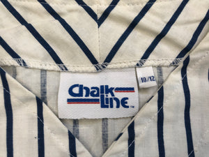 Vintage Chicago Cubs Chalk Line Youth Baseball Jersey, Size Medium, 10-12