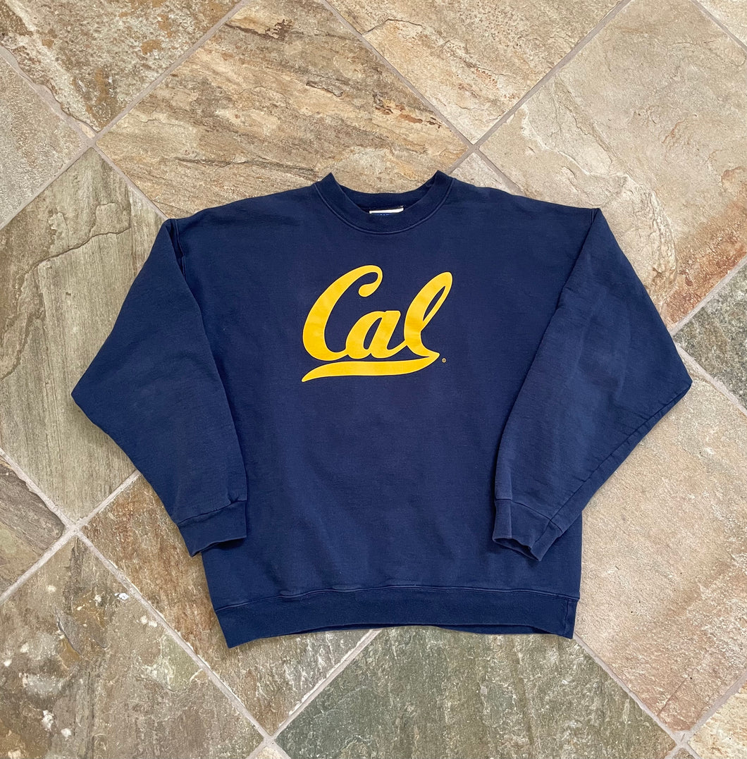 Vintage California Cal Bears College Sweatshirt, Size Large