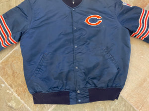 Vintage Chicago Bears Starter Satin Football Jacket, Size XL