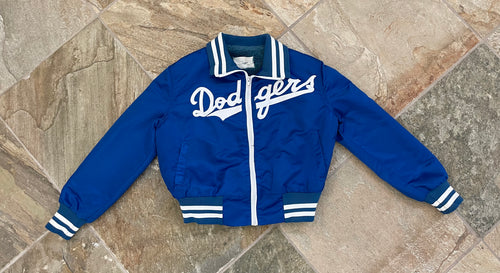 Vintage Los Angeles Dodgers Satin Baseball Jacket, Size Large