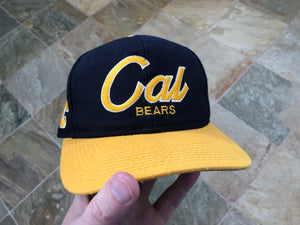Vintage Cal Bears Sports Specialties Double Line Script Snapback College Hat