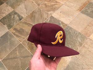 Vintage Washington Redskins New Era Plain Logo Snapback Football Hat