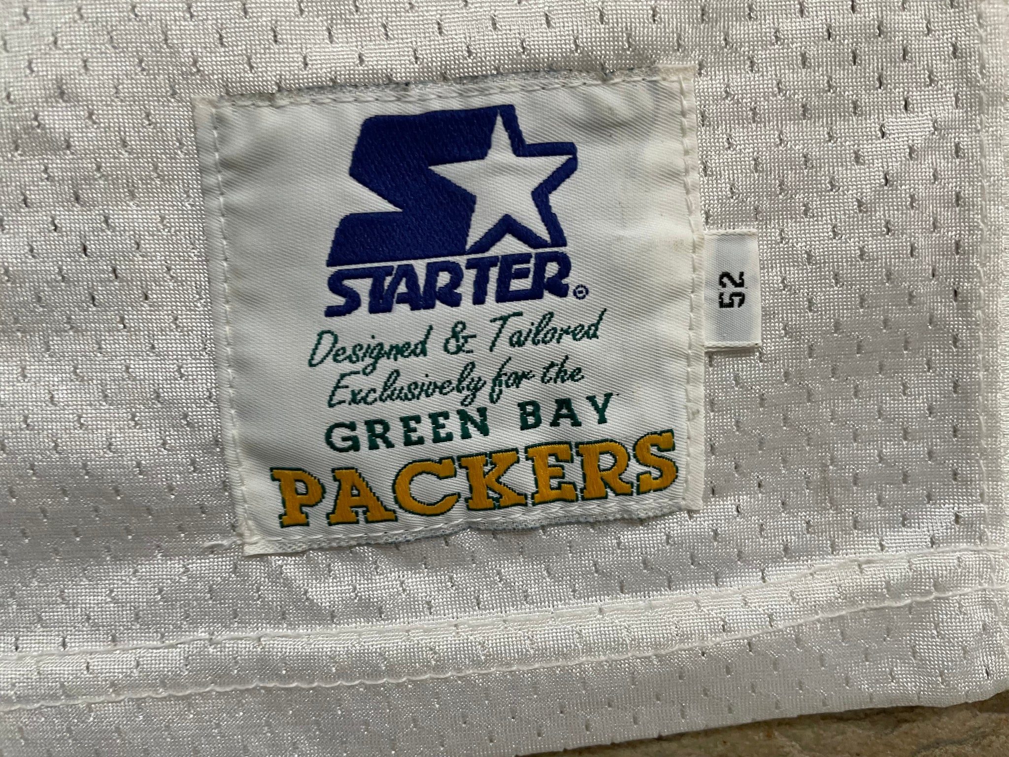 Green Bay Packers Sterling Sharpe Rare Jersey Starter All Over