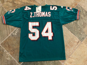 Vintage Miami Dolphins Zach Thomas Starter Football Jersey, Size 48, Large
