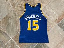 Load image into Gallery viewer, Vintage Golden State Warriors Latrell Sprewell Champion Basketball Jersey, Size 44, Large