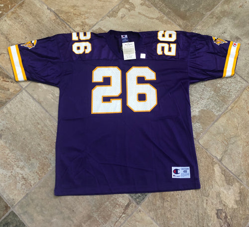 Vintage Minnesota Vikings Robert Smith Champion Football Jersey, Size 48, XL